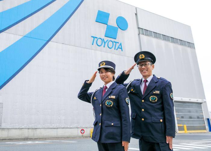 工場施設の警備